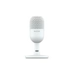 image produit Razer Seiren V3 Mini - Microphone USB ultra-compact (microphone à condensateur 14 mm, directivité supercardioïde, détecteur de mise en sourdine, absorbeur de chocs intégré) Mercury - livrable en France