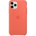 image produit Apple Coque en Silicone (pour iPhone 11 Pro) - Clémentine (Orange)