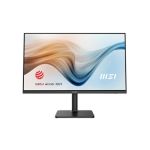 image produit MSI Modern MD272QXP Écran Bureautique 27 WQHD - Dalle IPS 2560x1440, 100Hz, Confort Oculaire, Montage VESA, Haut-Parleurs Intégrés, Réglable 4 Directions - HDMI 1.4b, DisplayPort 1.2a, USB 2.0