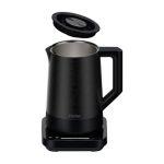 image produit Haier I-Master Série 5 Bouilloire, Acier Inoxydable, 1,7L, Economie d'Energie, 7 Réglages de Température, Fonction de Maintien au Chaud, Fonction Tasse Unique 0,25L, 2000W [Noir] - livrable en France