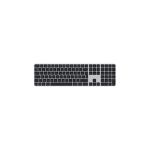 image produit Apple Magic Keyboard avec Touch ID et pavé numérique pour Les Mac avec Puce Apple - Français - Touches Noires ​​​​​​​