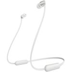 image produit Sony WI-C310 Ecouteurs intra-auriculaires Bluetooth sans Fil - Style Tour de Cou à Finition Métal - Blanc