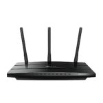 image produit TP-Link Routeur 1200 Mbps Wi-Fi Gigabit Bi-Bande: 300 Mbps en 2.4 GHz, 867 Mbps en 5 GHz, 5 ports Ethernet Gigabit, 1 port USB 2.0 (Archer C1200) (AC Bi-bande Haut débit) - Noir