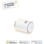 image produit Netatmo Tête Thermostatique Connectée et Intelligente - Accessoire pour le Thermostat Intelligent et pour le Pack pour chauffage collectif, NAV -FR