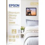 image produit Epson - EPS042155 - Premium Glossy Photo Paper - A4 - 210 x 297 mm - 15 Feuilles