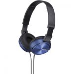 image produit Sony MDR-ZX310L Casque Pliable - Bleu & Rallonge Audio stéréo (3,5 mm mâle vers Femelle) 3,66 m - livrable en France