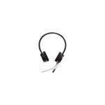 image produit Jabra Evolve 20 UC Stereo Casque - Casque Unified Communications pour VoIP Softphone avec annulation passive du bruit - Câble USB avec contrôleur - Noir