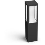 image produit Philips Hue White and Color Ambiance Borne Extérieure IMPRESS aluminium Noir