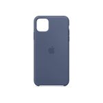 image produit Apple Coque en Silicone (pour iPhone 11 Pro Max) - Bleu d’Alaska