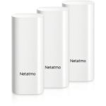 image produit Netatmo DTG-FR Détecteurs d’Ouverture Intelligents pour Portes et Fenêtres, sans Fil, monoblocs, Lot de 3, détection des Vibrations - livrable en France