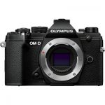 image produit Olympus OM-DE-M5 Mark III Noir, Appareil Photo Micro 4/3, capteur 20 MP, stabilisateur d'image 5 axes, AF puissant, viseur électronique OLED, vidéo 4K, WLAN, Bluetooth