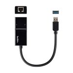 image produit Belkin - Adaptateur Ethernet USB 3.0 vers Gigabit Ethernet (Compatible avec Nintendo Switch) - Noir