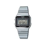 image produit Casio Femme Digital Montre avec Bracelet en Acier Inoxydable A700WE-1AEF - livrable en France