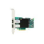 image produit Lenovo Emulex Gen 6 - Adaptateur de Bus hôte - PCIe 3.0 x8 Profil Bas - 16Gb Fibre Channel x 2 - pour ThinkSystem SR250, SR590, ST250