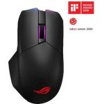 image produit ASUS - Souris Gaming ROG Chakram Bluetooth / Wi-FI 2,4 Ghz / Filaire - Rechargement par fil ou Induction - Switches mécaniques Omron - RGB Aura Sync