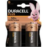 image produit Duracell Lot de 2 piles D