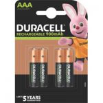 image produit Duracell Ultra Set de 4 Piles Rechargeable Type AAA 900mAh