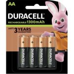 image produit Duracell HR6 / DC1500 Pack de 4 Piles AA 1300 mAh