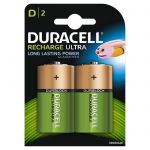 image produit Duracell Recharge Ultra Piles Rechargeables type D 3000 mAh, Pack de 2 piles