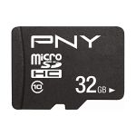 image produit PNY Performance Plus Carte Mémoire microSDHC 32 Go, Classe 10 + Adaptateur SD - livrable en France