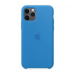 image produit Apple Coque en Silicone (pour iPhone 11 Pro) - Bleu Surf