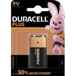 image produit Duracell - Pile Alcaline - 9V x 1 - Plus Power (6LR61)