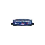 image produit CD vierge Verbatim CD-R 700MB 10PK Spindle 52x