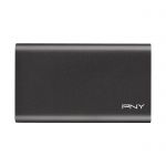 image produit PNY CS1050 Elite 480 Go SSD Externe - USB 3.1 & Câble USB Type-C vers Micro-B 3.1 2e génération - 0,9 m - Noir - livrable en France