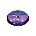 image produit VERBATIM Support de stockage DVD+R - 74Go - x16
