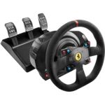 image produit Thrustmaster T300 Ferrari Integral Racing Wheel Alcantara Edition Pack Collector Intégral Compatible PC/PS4 Noir - livrable en France