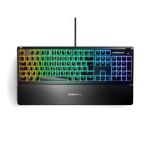 image produit Steelseries Apex 3 - Clavier de Gaming - Illumination RVB sur 10 Zones - Repose-Mains Magnétique Premium - Agencement Français AZERTY - livrable en France