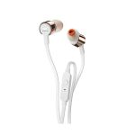 image produit JBL T210 Écouteurs Intra-Auriculaires Anti-Noeuds un Bouton et Micro Boîtier Finition Métallique - Rose Doré