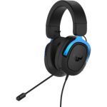 image produit Asus TUF Gaming H3 Casque compatible avec PC, Mac, PS4, Nintendo Switch, Xbox One et téléphones portables avec son surround 7.1 Basses puissantes Design léger, Bleu - livrable en France