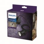 image produit Philips myLiving 3610730PN Suspension Rigide, Noir, Metal, Chambre à coucher, Cuisine, Salon, IP20 - livrable en France