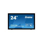 image produit iiyama Prolite T2435MSC-B2 Moniteur tactile Multi-Touch P-Cap 24" LED Full HD VGA/DVI/HDMI Multimédia Traitement Noir