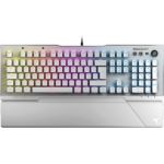 image produit Roccat Vulcan 122 - Clavier de Jeu Blanc, GAMING mécanique RGB, Rétro-Éclarage LED Aimo Multicolore touche par touche, Switchs Titan, Conception Durable (Plaque Supérieure en aluminium)