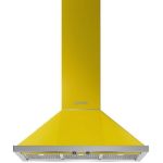 image produit Hotte decorative murale Smeg KPF9YW - Hotte aspirante Pyramide - largeur 90 cm - Débit d'air maximum (en m3/h) : 797 - Niveau sonore Décibel mini. / maxi. (en dBA) : 50 / 72