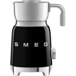 image produit Smeg MFF01BLEU Mousseur à lait électrique, Noir