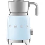 image produit Smeg MFF01PBEU Mousseur à lait électrique, Bleu