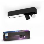 image produit Philips Hue White and Color Ambiance Centris 2 Spots - Noir, compatible Bluetooth - livrable en France