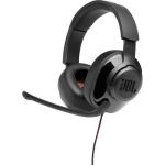 image produit JBL Quantum 200 – Casque gaming filaire avec son Signature Quantum JBL – Micro avec réduction de bruit ambiant – Compatible PC et consoles – Couleur : Noir - livrable en France