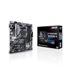 image produit ASUS PRIME B550M-A – Carte mère AMD B550 (Ryzen AM4) au format micro ATX avec double M.2, PCIe 4.0, DDR 4400, Ethernet 1Gb, HDMI/D-Sub/DVI, USB 3.2 Gén. 2 Type-A, Aura Sync RGB - livrable en France