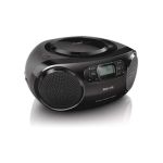 image produit Radio Portable Philips Audio AZB500/12 Radio Dab (Dab+/UKW, Dynamic Bass Boost, Lecture CD, Fonction Shuffle/répétition, entrée Audio 3,5-mm) Noir (modèle 2020/2021) Taille Unique - livrable en France