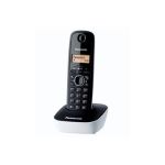 image produit Panasonic KX-TG1611FRW Téléphone solo sans fil DECT sans répondeur Blanc [Version Française]