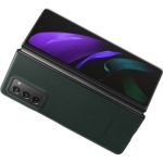 image produit Samsung Etui en Cuir Vert pour Galaxy Z Fold2