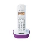 image produit Panasonic KX-TG1611FRF Téléphone solo sans fil DECT sans répondeur Pourpre [Version Française]