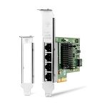 image produit HP Intel I350-T4 - Adaptateur réseau - PCIe 2.1 x4 Profil Bas - Gigabit Ethernet x 4 - pour Workstation Z2 G4, Z4 G4, Z6 G4, Z8 G4