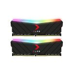 image produit PNY XLR8 - Mémoire PC RAM RGB - 16 Go (2 x 8 Go) - 3200 MHz - CAS 16 (MD16GK2D4320016XRGB) - livrable en France