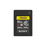 image produit Sony Carte mémoire Flash CFexpress de Type A 80 Go – VPG400 Haute Vitesse série G avec Garantie de Performance vidéo (Lecture 800 Mo/s et écriture 700 Mo/s) – CEA-G80T - livrable en France