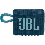 image produit JBL GO 3 – Enceinte Bluetooth portable et légère, aux basses intenses et au style audacieux – Étanche à l’eau et à la poussière – Autonomie 5 hrs – Bleu - livrable en France